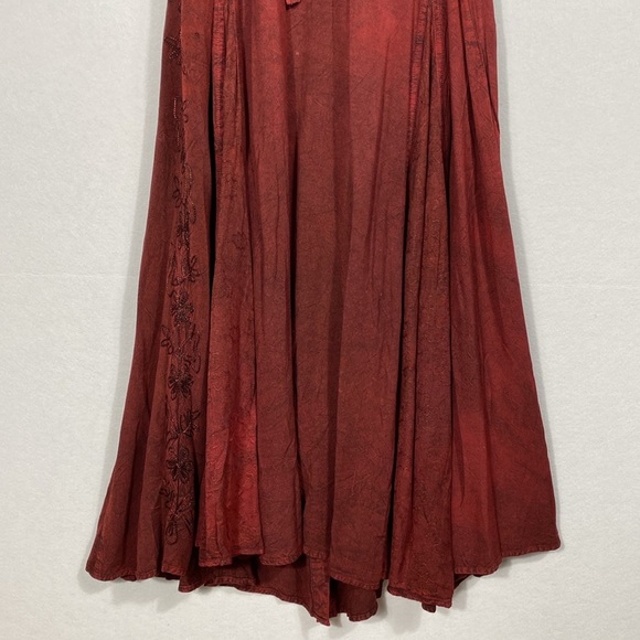 Sakkas Deep Red Maxi Dress S/M - Picture 10 of 13